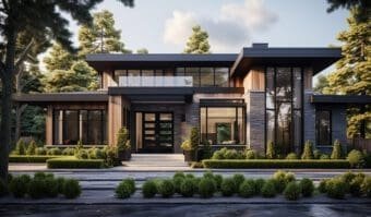 Biệt thự mái bằng 2 tầng chan hòa thiên nhiên tại Long Khánh