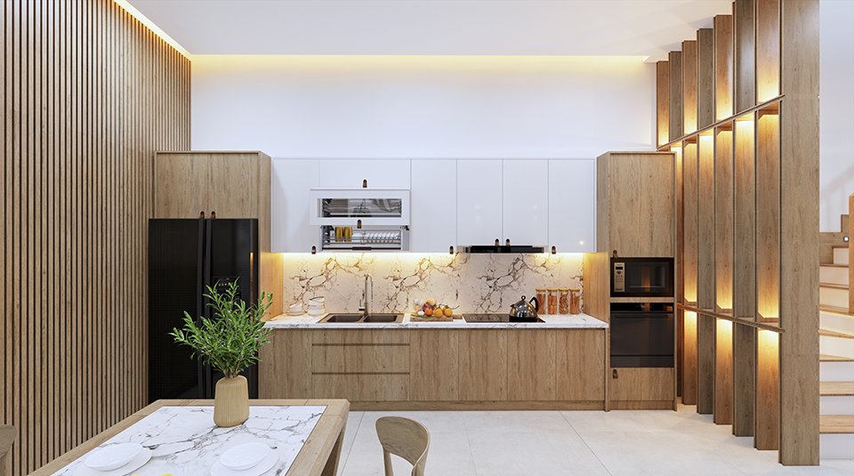 Thiết kế nội thất nhà 4 tầng 4